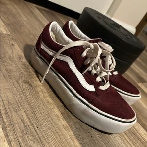 platform vans